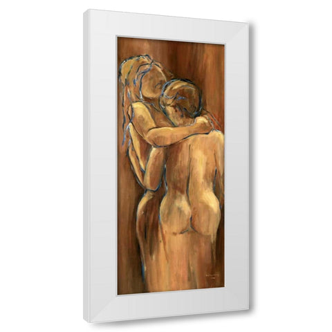 Passione White Modern Wood Framed Art Print by Cruysberg, Marijke