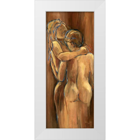 Passione White Modern Wood Framed Art Print by Cruysberg, Marijke