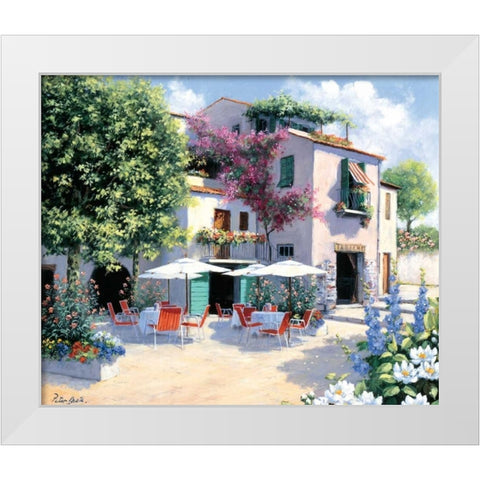 Daydream delight White Modern Wood Framed Art Print by Motz, Peter