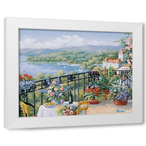 Unforgettable prospect White Modern Wood Framed Art Print by Motz, Peter