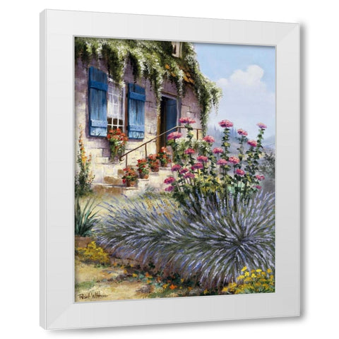 Dune White Modern Wood Framed Art Print by Withaar, Reint