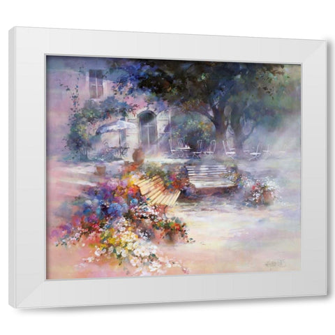 Dream world White Modern Wood Framed Art Print by Haenraets, Willem