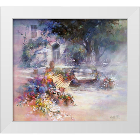 Dream world White Modern Wood Framed Art Print by Haenraets, Willem