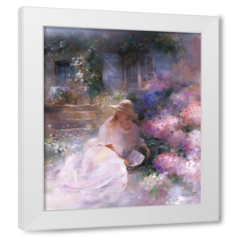 Sunday afternoon White Modern Wood Framed Art Print by Haenraets, Willem