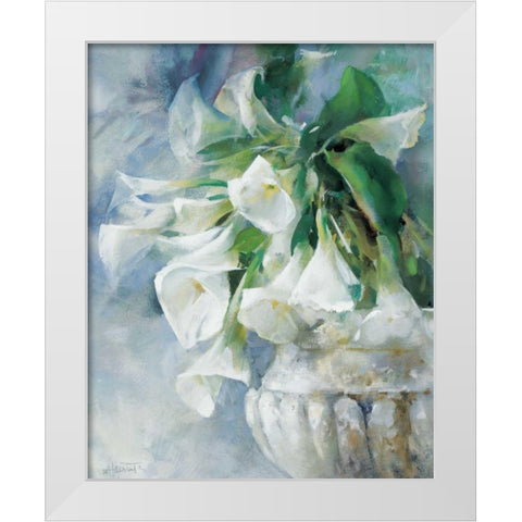 A memory captured White Modern Wood Framed Art Print by Haenraets, Willem