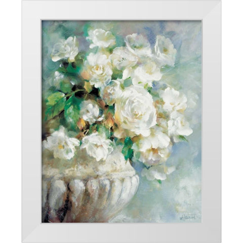 A vague memory White Modern Wood Framed Art Print by Haenraets, Willem