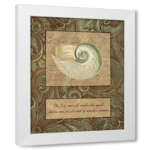 NET OF WONDER White Modern Wood Framed Art Print by Artique Studio