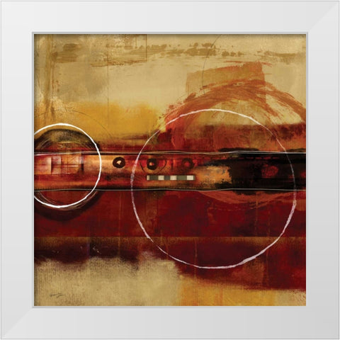 GRAVITATION II White Modern Wood Framed Art Print by Yang, Eric