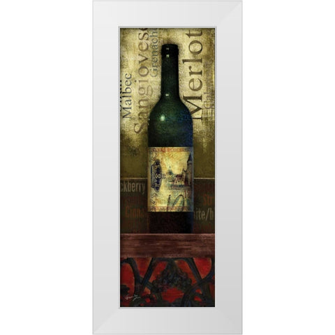 TASTING ROOM I White Modern Wood Framed Art Print by Yang, Eric