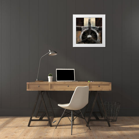 LEADING EDGE I White Modern Wood Framed Art Print by Yang, Eric