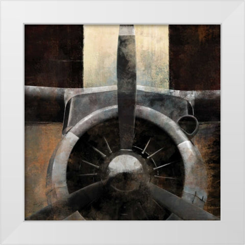 LEADING EDGE I White Modern Wood Framed Art Print by Yang, Eric