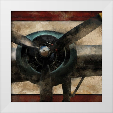 LEADING EDGE VI White Modern Wood Framed Art Print by Yang, Eric
