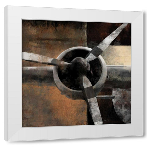 LEADING EDGE IV White Modern Wood Framed Art Print by Yang, Eric
