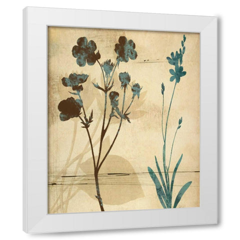 SILOHUETTE WHISPERS I White Modern Wood Framed Art Print by Ballantyne, Piper