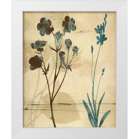 SILOHUETTE WHISPERS I White Modern Wood Framed Art Print by Ballantyne, Piper