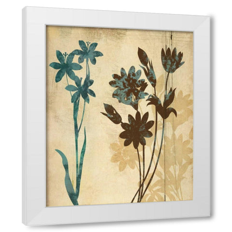 SILOHUETTE WHISPERS II White Modern Wood Framed Art Print by Ballantyne, Piper