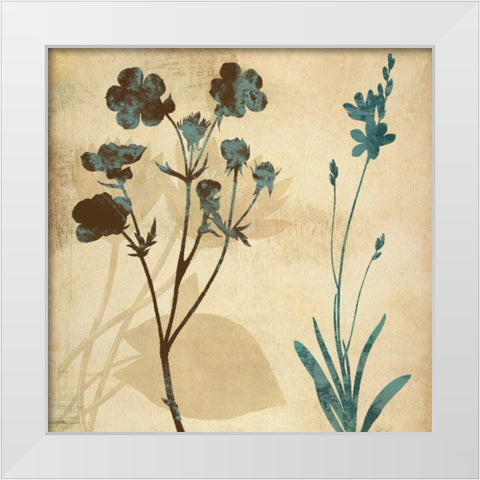 SILHOUETTE WHISPERS I White Modern Wood Framed Art Print by Ballantyne, Piper