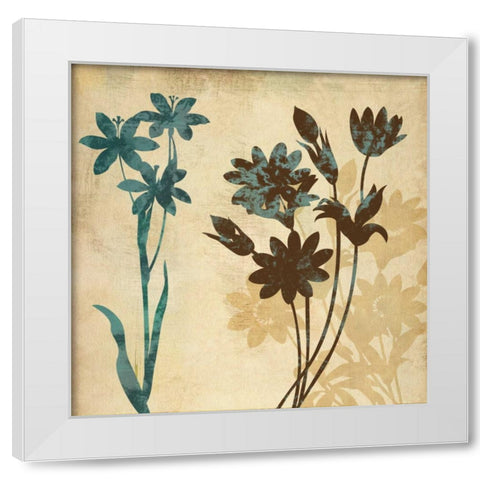 SILHOUETTE WHISPERS II White Modern Wood Framed Art Print by Ballantyne, Piper