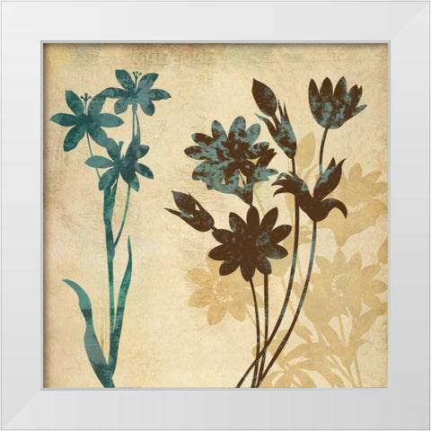 SILHOUETTE WHISPERS II White Modern Wood Framed Art Print by Ballantyne, Piper