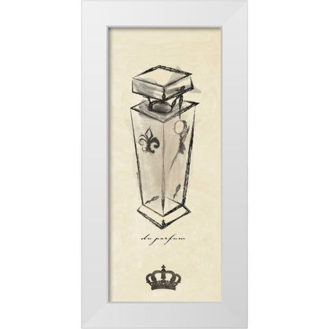 CREAM DU PARFUM I White Modern Wood Framed Art Print by Ballantyne, Piper