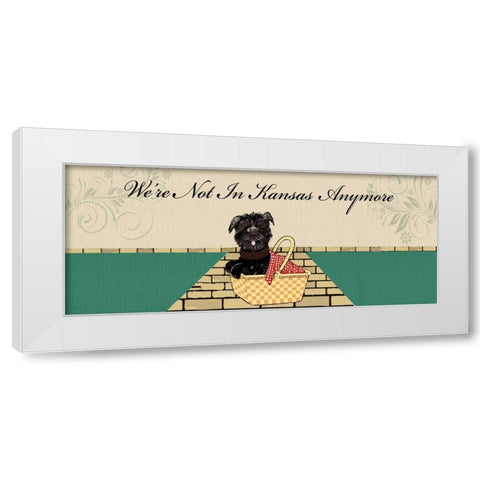 TOTOS BASKET White Modern Wood Framed Art Print by Ballantyne, Piper