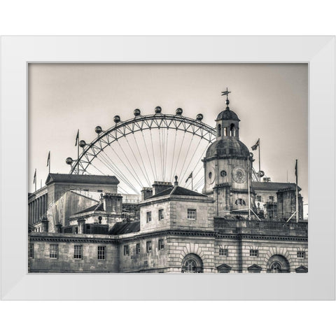 The Household Cavalry Museum-London-UK White Modern Wood Framed Art Print by Frank, Assaf