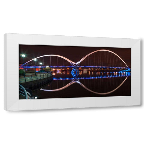 AF20121005 Middlesbrough 115C06 White Modern Wood Framed Art Print by Frank, Assaf