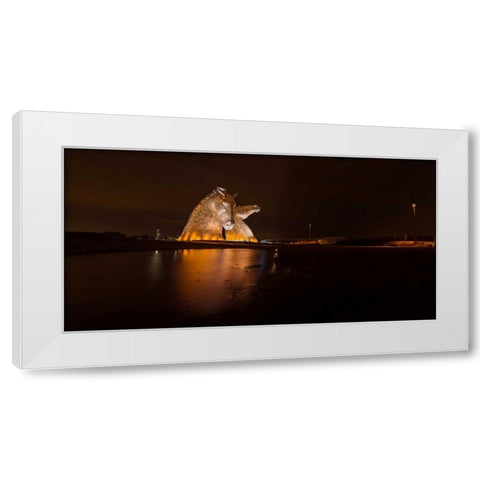 AF20150306 The Kelpies 1320PC01 White Modern Wood Framed Art Print by Frank, Assaf