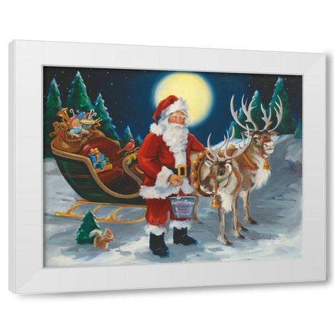 Almost Ready White Modern Wood Framed Art Print by Comish, Susan