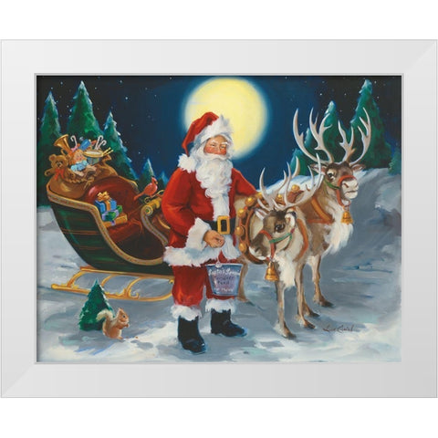 Almost Ready White Modern Wood Framed Art Print by Comish, Susan