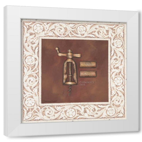 Chinnovk 1884 White Modern Wood Framed Art Print by Marrott, Stephanie