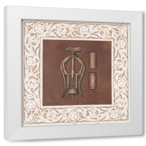 Heely 1888 White Modern Wood Framed Art Print by Marrott, Stephanie