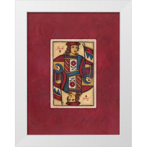 Jack Large White Modern Wood Framed Art Print by Marrott, Stephanie