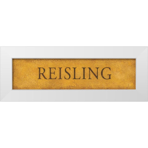 Reisling White Modern Wood Framed Art Print by Marrott, Stephanie