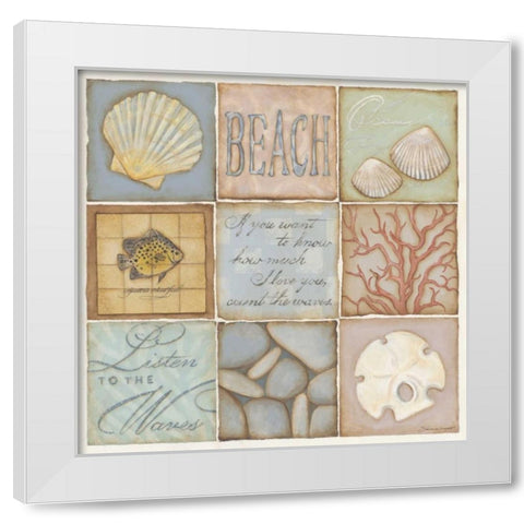 If You Want To Know White Modern Wood Framed Art Print by Marrott, Stephanie