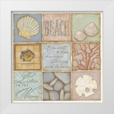 If You Want To Know White Modern Wood Framed Art Print by Marrott, Stephanie