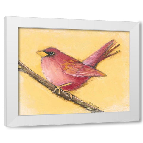 Show Off White Modern Wood Framed Art Print by Marrott, Stephanie