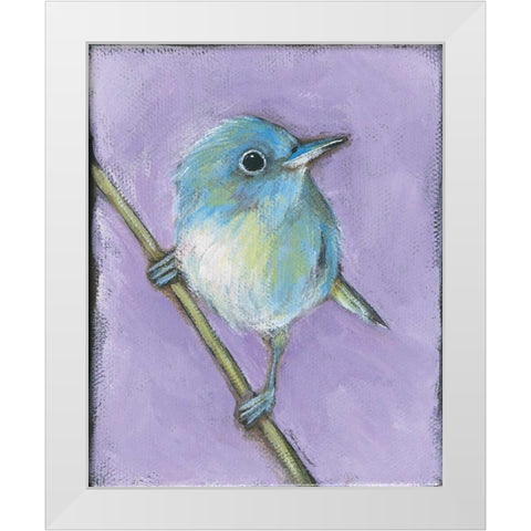 Feeling Fancy White Modern Wood Framed Art Print by Marrott, Stephanie