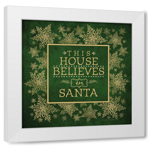 This House White Modern Wood Framed Art Print by Marrott, Stephanie
