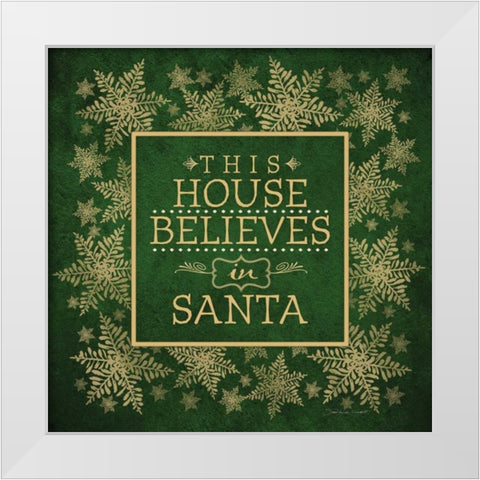 This House White Modern Wood Framed Art Print by Marrott, Stephanie