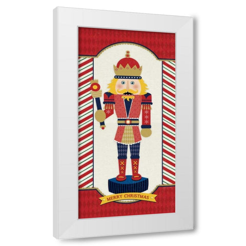 Nutcracker II White Modern Wood Framed Art Print by Marrott, Stephanie