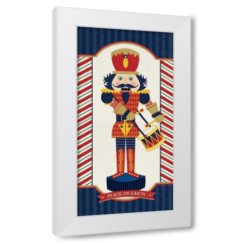 Nutcracker III White Modern Wood Framed Art Print by Marrott, Stephanie