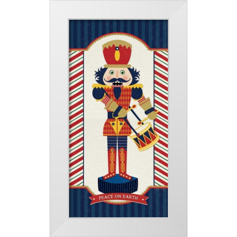 Nutcracker III White Modern Wood Framed Art Print by Marrott, Stephanie