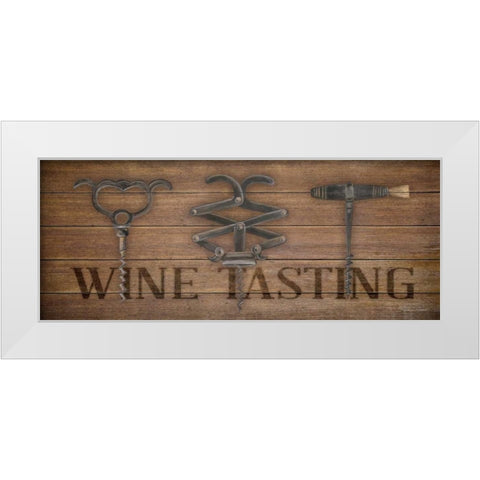 Corkscrew White Modern Wood Framed Art Print by Marrott, Stephanie