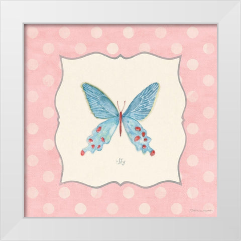 Sky White Modern Wood Framed Art Print by Marrott, Stephanie