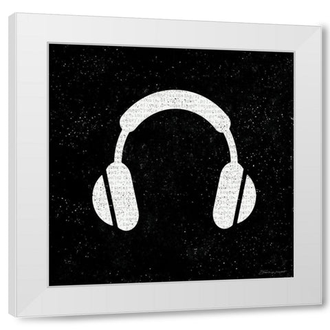 Gaming IV White Modern Wood Framed Art Print by Marrott, Stephanie