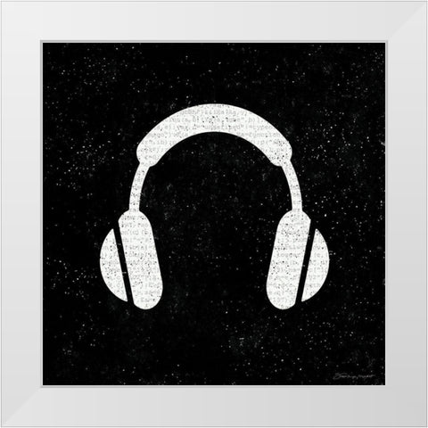 Gaming IV White Modern Wood Framed Art Print by Marrott, Stephanie