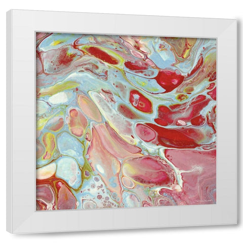 Sugar and Spice White Modern Wood Framed Art Print by Marrott, Stephanie