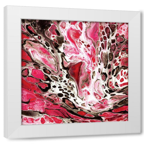 Red Riot White Modern Wood Framed Art Print by Marrott, Stephanie