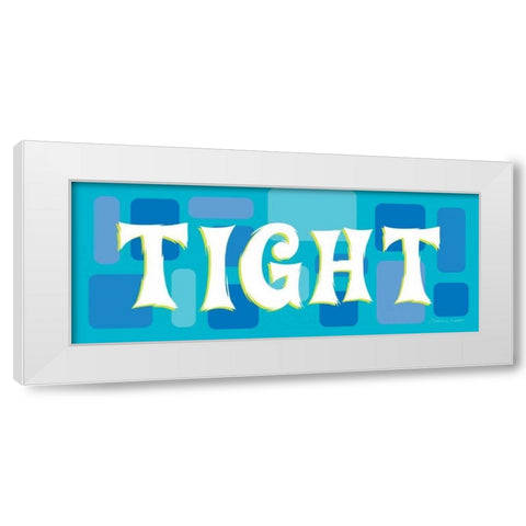 Tight White Modern Wood Framed Art Print by Marrott, Stephanie